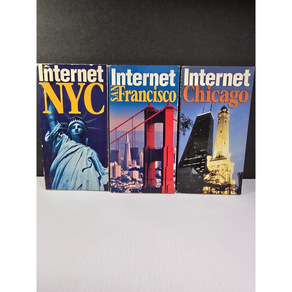 City Internet Guides 1994 New York San Francisco Chicago, When Dial Up Was‎ King